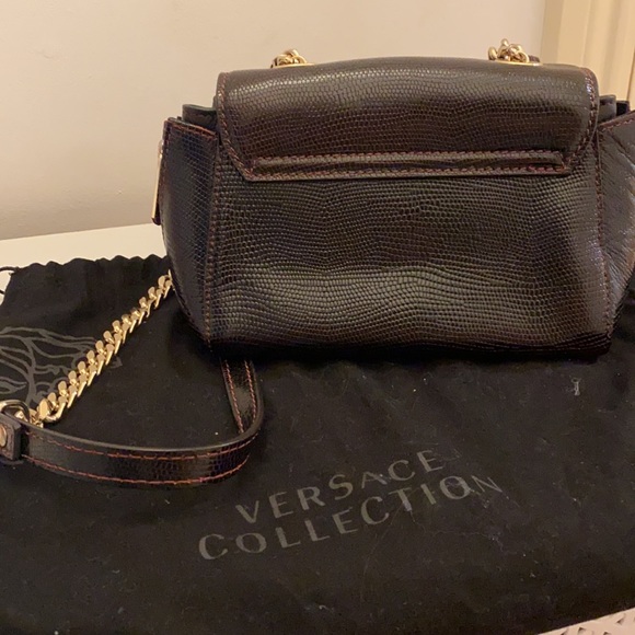 Versace collection bag. Genuine leather. Brand new. Never used. No tags. - Picture 2 of 9